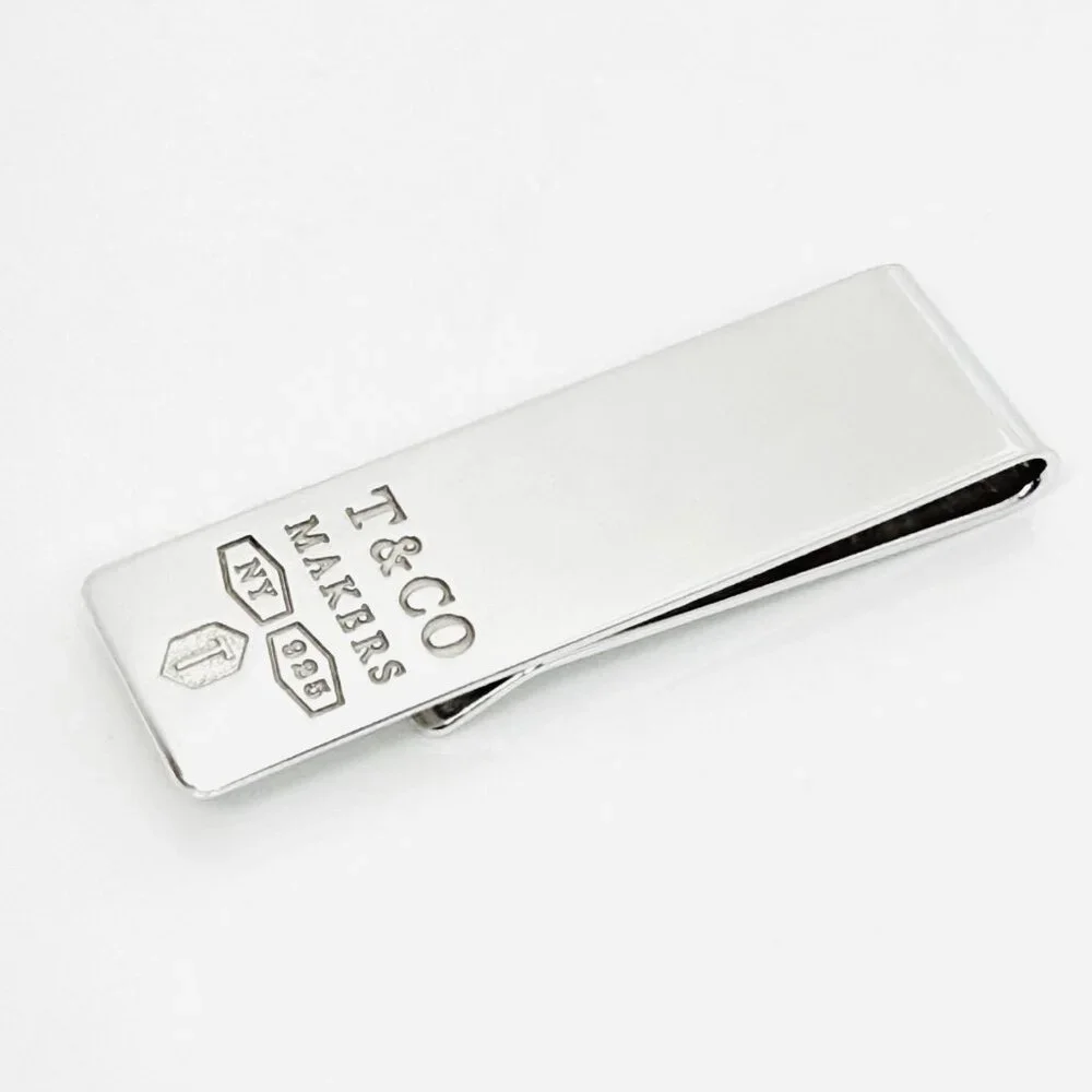 Tiffany & Co 1837 Makers Money Clip in Sterling Silver